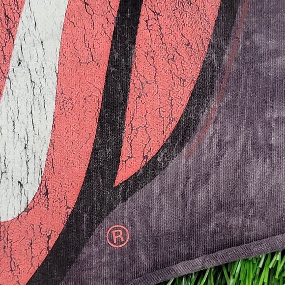 Rolling-Stones Cropped Shirt Womens XL 22x18 Tongue - Picture 11 of 14